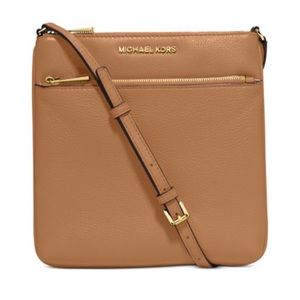 Michael Kors Riley Pebble Leather Crossbody